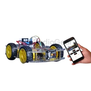 ESP32 Camera Robot Car DIY Kit – 4 Wheel