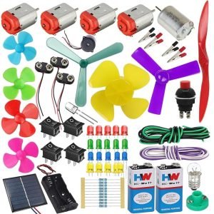 NEXT GEEK DC Motor Learning Kids Science Experiment Educational kit for Kids DIY 70 Project